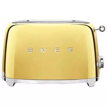 Тостер Smeg TSF01GO, золотой