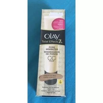 Total Effects 7 в 1 крем CC Pore Minimizer от среднего до темного 50 мл SPF15 Olay