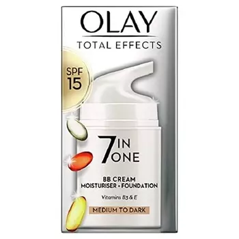 Total Effects 7 в 1 увлажняющий крем Touch of Max Factor Foundation 50 мл Medium Skin BB Cream Olay