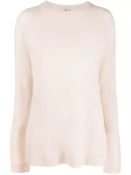 TOTEME джемпер с монограммой, розовый