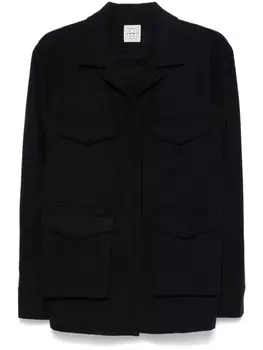 TOTEME фетровая куртка-рубашка, синий