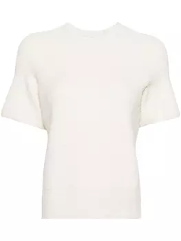 TOTEME футболка с рукавами реглан, белый