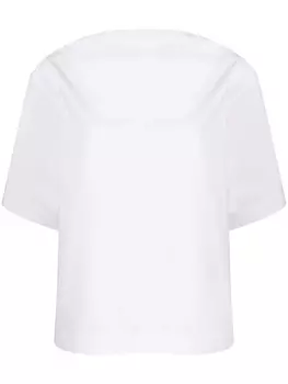 TOTEME футболка свободного кроя, белый