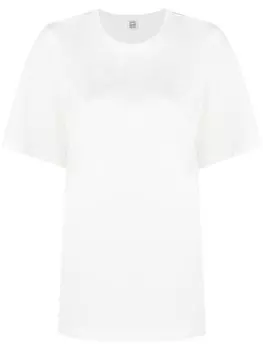 TOTEME футболка свободного кроя, белый