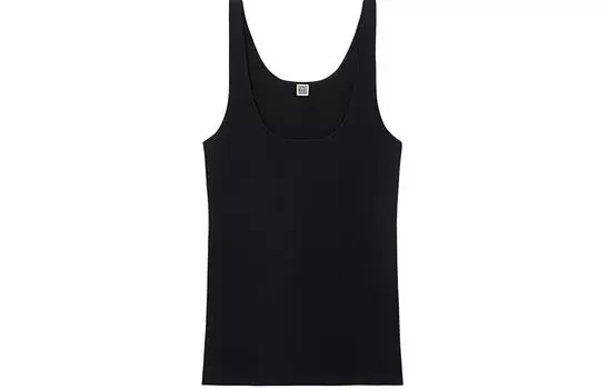 TOTEME Майка женская черная