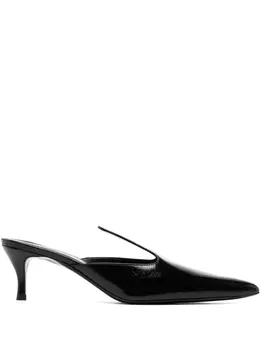 TOTEME мюли на каблуке, черный