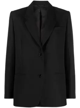 TOTEME однобортный блейзер, черный