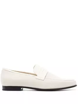 TOTEME пенни-лоферы из канваса, нейтральный цвет