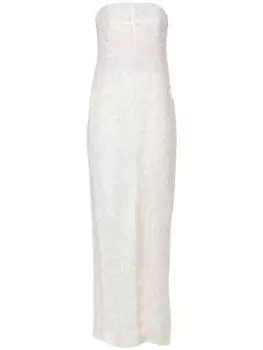 TOTEME платье из филькупе, белый