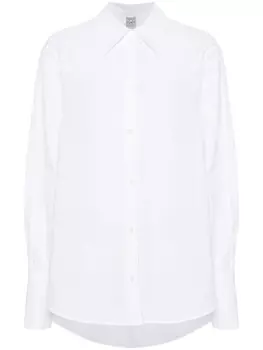 TOTEME поплиновая рубашка, белый