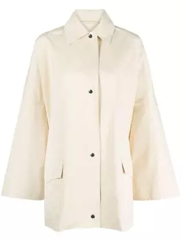 TOTEME рубашка из органического хлопка, нейтральный цвет