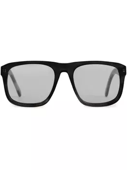 TOTEME солнцезащитные очки The Navigators в квадратной оправе, черный