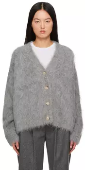 TOTEME SSENSE Эксклюзивный серый кардиган