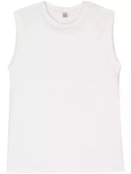 TOTEME топ без рукавов из органического хлопка, белый