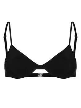 TOTEME топ бикини на косточках, черный