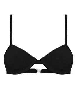 TOTEME топ бикини со сборками, серый