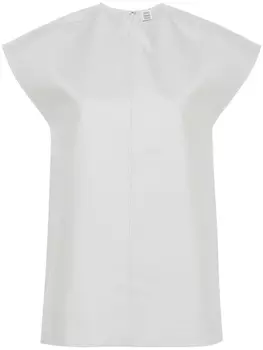 TOTEME топ с рукавами кап, синий