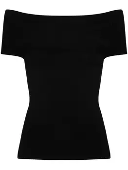 TOTEME топ тонкой вязки, черный