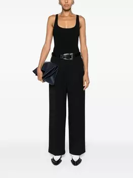 TOTEME топ тонкой вязки, черный