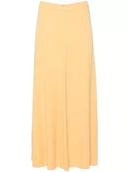 TOTEME юбка миди с завышенной талией, желтый