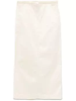 TOTEME юбка миди Straight, нейтральный