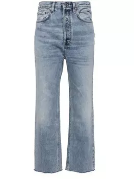 TOTEME укороченные джинсы Classic Cut, синий