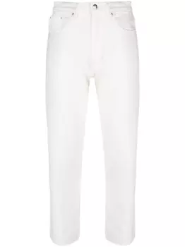 TOTEME укороченные джинсы прямого кроя, белый