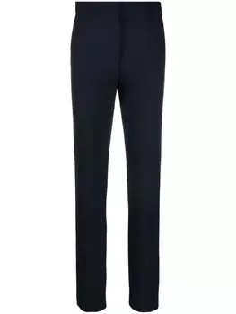 TOTEME узкие брюки строгого кроя, синий