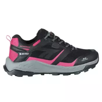 Toubkal Low Wp Женская Женская Горная Обувь Hi-Tec, черный/розовый