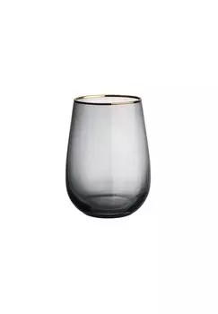TOUCH OF GOLD Стакан с золотой оправой 590мл BUTLERS, цвет Dunkelgrau Gold