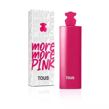 Tous More More Pink Eau De Toilette For Women Fruity Floral Scent 90ml With Sprayer