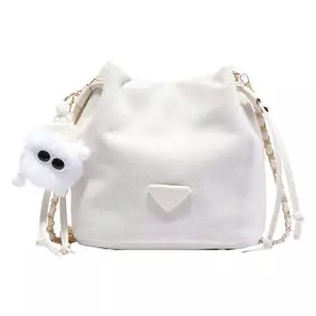 Toussaint'S Kangaroo Женская сумка через плечо Dusen-кенгуру, Кремовый без подвесок