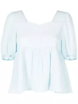 Tout A Coup блузка с завязками, синий