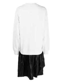 Tout a coup платье миди с нашивкой, серый