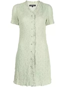 Tout a coup платье мини с эффектом клоке, зеленый