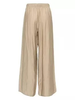 Tout a coup широкие брюки с завышенной талией, нейтральный цвет