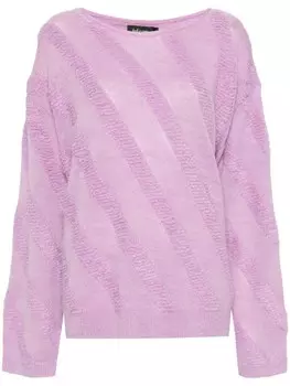 Tout a coup толстовка в полоску, фиолетовый