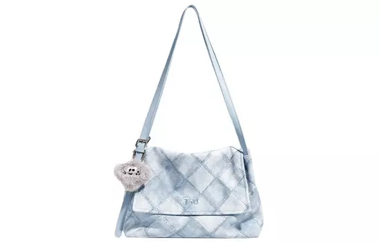 TOUTOU Women Shoulder Bag, Легкий снежно-клубничный порошок