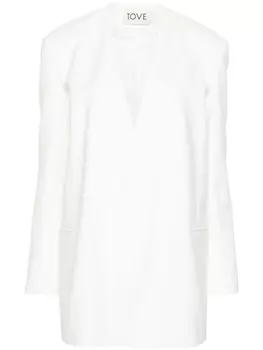 TOVE пиджак Saunders без застежки, белый