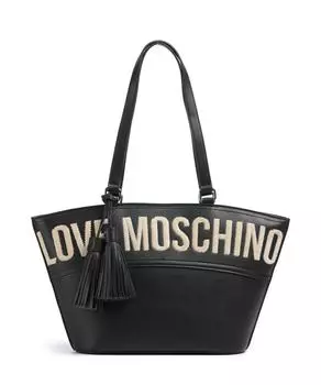 Товар cabas шоппер искусственная кожа Love Moschino, черный