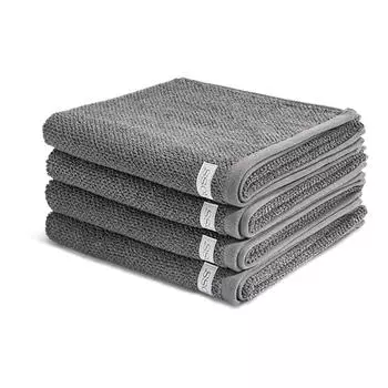 Towel selection — набор из 4 шт из органического хлопка Ross, темно-серый