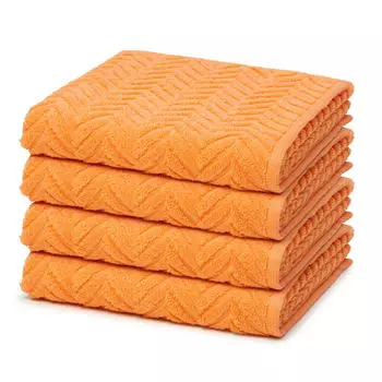 Towel sensual skin набор из 4 шт Ross, желтый