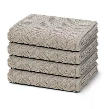 Towel sensual skin набор из 4 шт Ross, коричневый