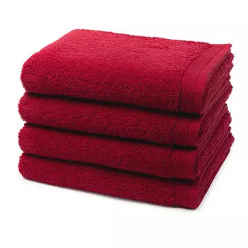 Towel superwuschel набор из 4 шт Mve, красный