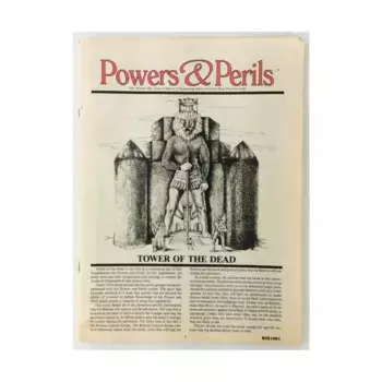 Tower of the Dead - Book Only!, Powers & Perils (Avalon Hill), мягкая обложка