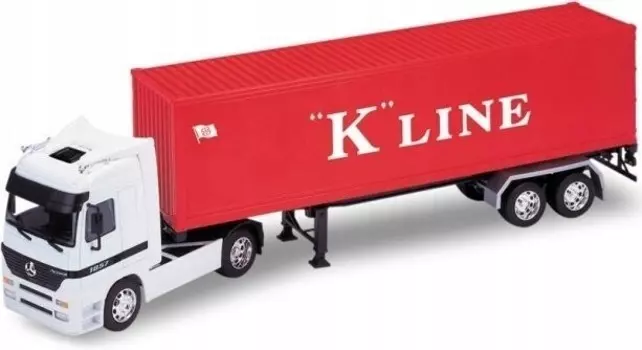 Тягач Mercedes Actros с полуприцепом Tir Welly 1:32