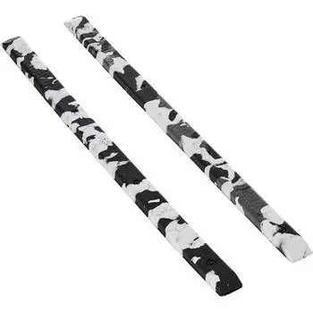 Тяговая накладка на рельсы для скейтбординга Crab Grab, цвет Black White Swirl