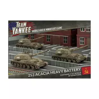Тяжелая батарея 2С3 «Акация», Team Yankee - World War III - Soviet Army (1:100)