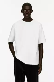 Тяжелая футболка Arket, белый
