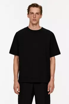 Тяжелая футболка Arket, черный